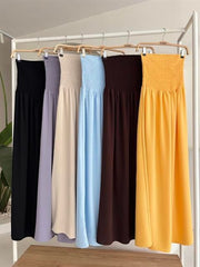 Göğsü Gipeli Straplez Elbise 2878