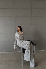 SİMLİ GÖMLEK - PANTOLON TAKIM - Bordo