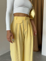 PİLE VE CEP KAPAK DEYALI SALAŞ PANTOLON - Antrasit