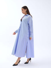 5857 ELBİSE-ATLANTA ÇİZGİLİ