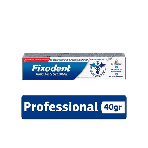 Fixodent Professional Diş Protez Yapıştırıcı Krem 40gr