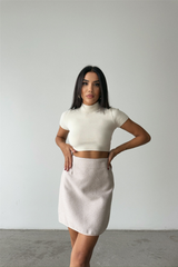 KAŞE KISA ETEK - Pembe