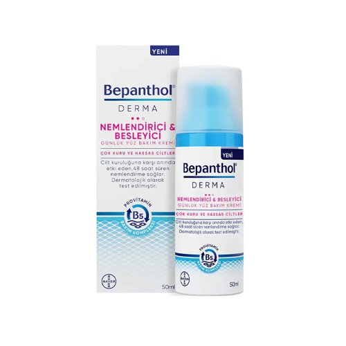 Bepanthol Derma Nemlendirici Ve Besleyici Günlük Yüz Bakım Kremi 50ml