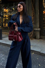 Garry Palazzo Pantolon Klasik Takım 9933